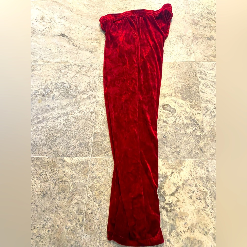 Bright Red Slacks